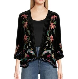 NWT JOHNNY WAS, this bolero size L